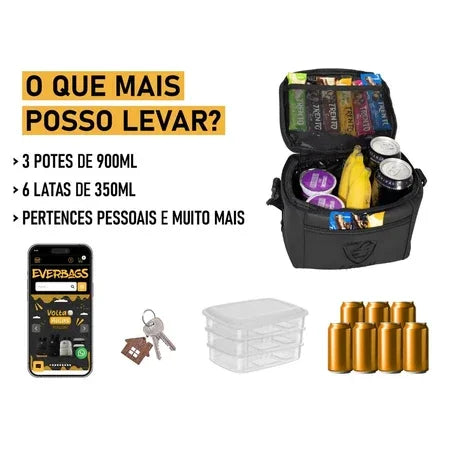 Lancheira Térmica Fitness - Vitalis Sport™