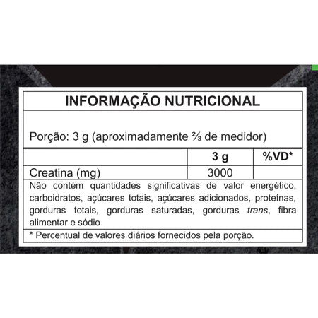 Creatina 500g 100% Pura Monohidratada P&P FIT - Vitalis Sport™
