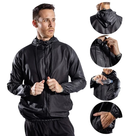 Jaqueta Impermeável Masculina Esporte - Vitalis Sport™