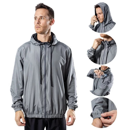 Jaqueta Impermeável Masculina Esporte - Vitalis Sport™