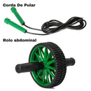 Roda de Exercícios Abdominal + Corda de Pular - Vitalis Sport™