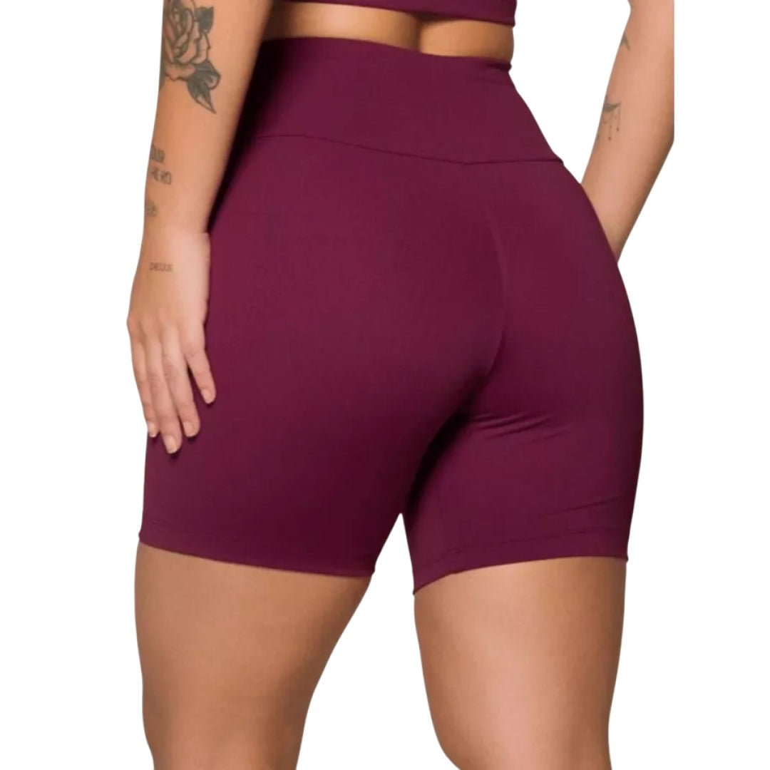 Pague 2 Leve 3 - Shorts Feminino Academia Cintura Alta - Vitalis Sport™