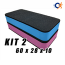 KIT 2 Step Academia Fitness EVA - Vitalis Sport™