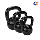 Kit de Halteres Kettlebell Emborrachado 4, 6 e 8 Kg - Vitalis Sport™