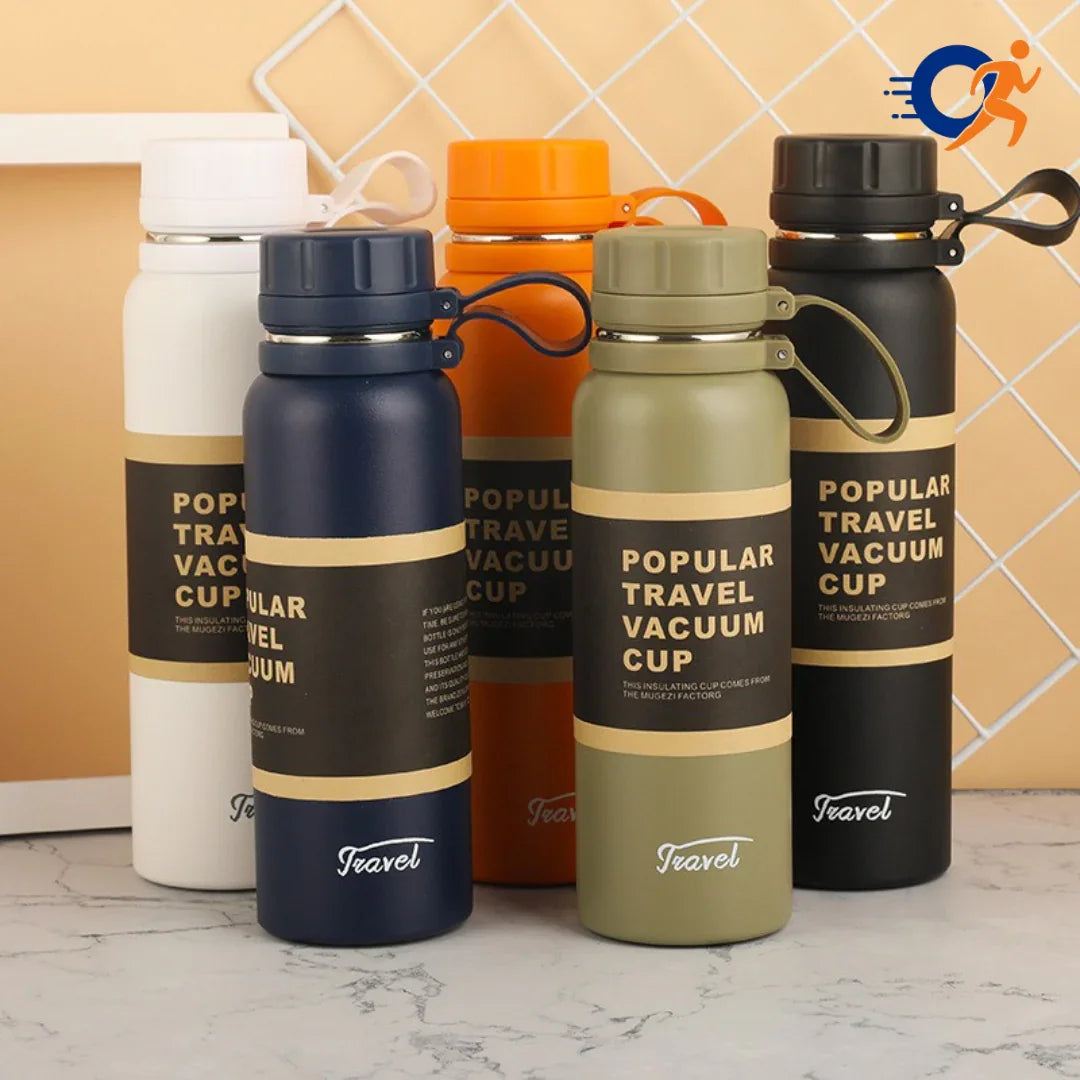 Garrafa Térmica Duplo Aço Inoxidável Esporte - Vitalis Sport™