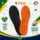 1 Par de Palmilha Ortopédica de Gel P.U - Promoção de Copa™