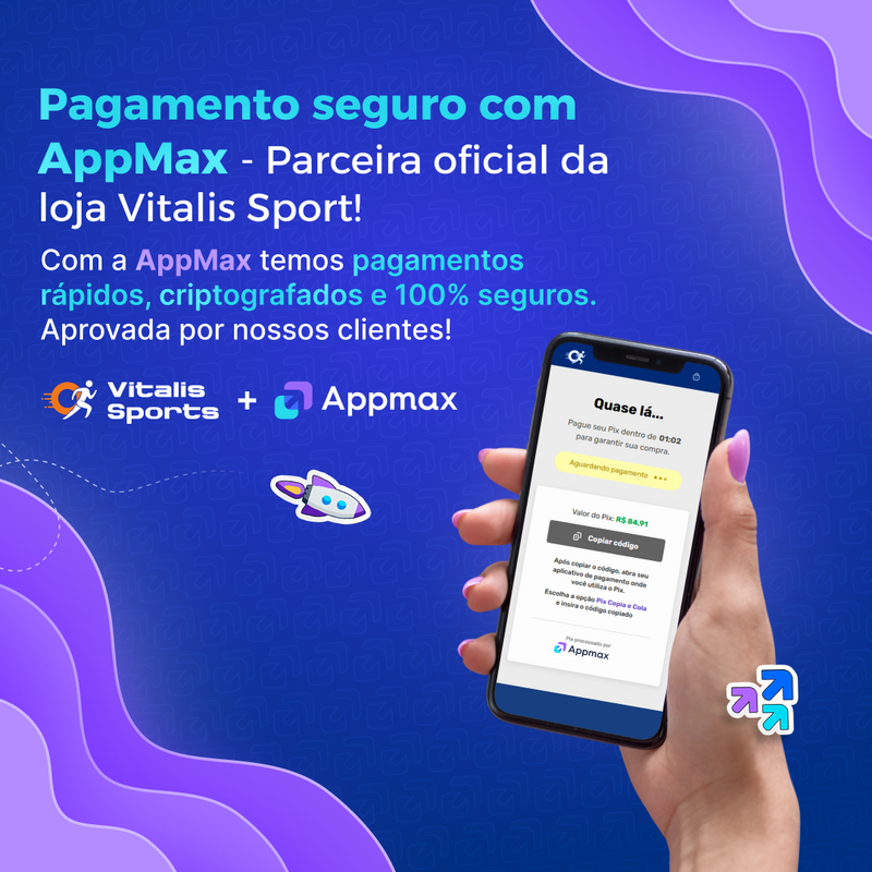 KIT 2 Joelheiras de Compressão Ortopédicas - Vitalis Sport™