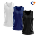 KIT 3 Camisetas Regata de Treino e Exercícios - Vitalis Sport™