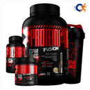 Kit Whey Protein Fusion + Bcaa + Creatina + Shaker - Vitalis Sport™