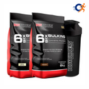 Kit 2x Hipercalórico 6 Six Bulking 6kg + Coqueteleira Bodybuilders - Vitalis Sport™