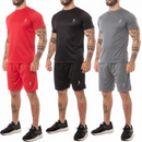 Kit 5 Conjuntos de camisetas Academia masculinas + 5 Bermudas - Vitalis Sport™