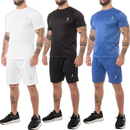 Kit 5 Conjuntos de camisetas Academia masculinas + 5 Bermudas - Vitalis Sport™