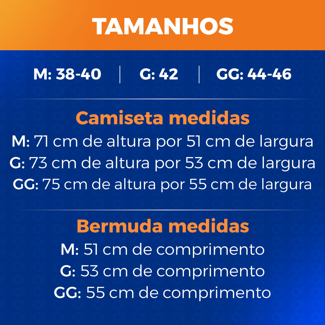 Kit 5 Conjuntos de camisetas Academia masculinas + 5 Bermudas - Vitalis Sport™