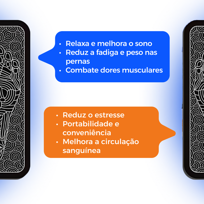 Tapete de Massagem Elétrico para pés inchados e doloridos - Vitalis Sport™