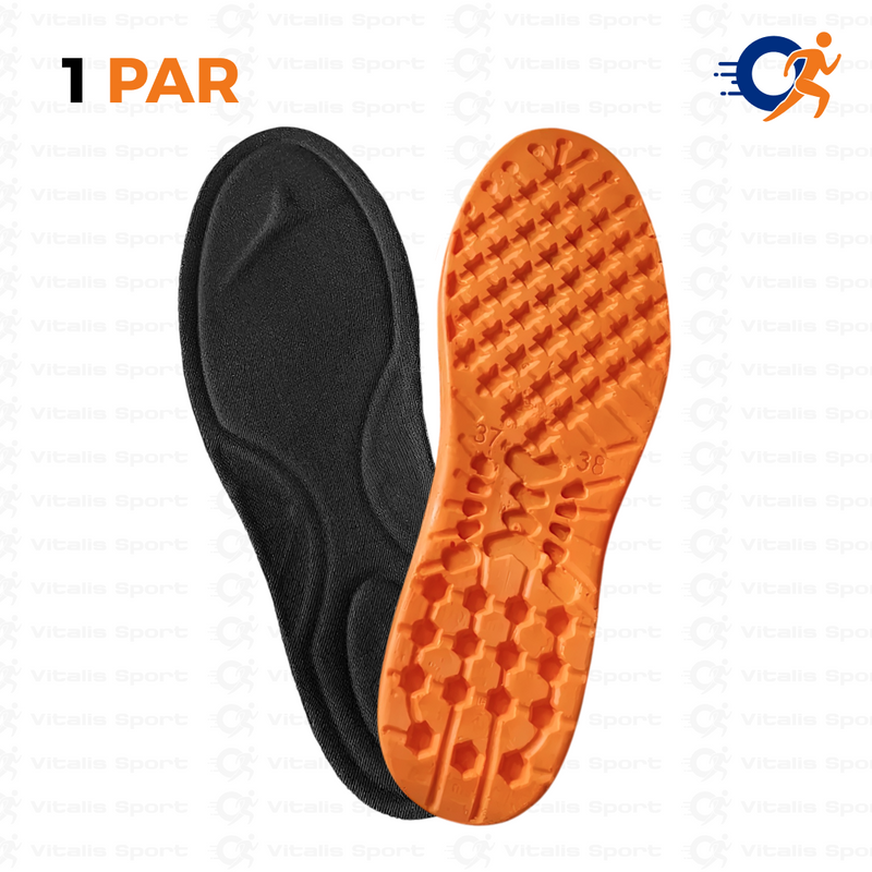 1 Par de Palmilha Ortopédica de Gel P.U - Vitalis Sport™