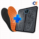 Palmilha Ortopédica de Gel + Tapete Massageador de pés - Vitalis Sport™