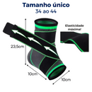 Palmilha Ortopédica de Gel + Par de Tornozeleiras Ortopédicas  - Vitalis Sport™