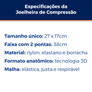 Palmilha Ortopédica de Gel + Par de Tornozeleiras Ortopédicas  - Vitalis Sport™