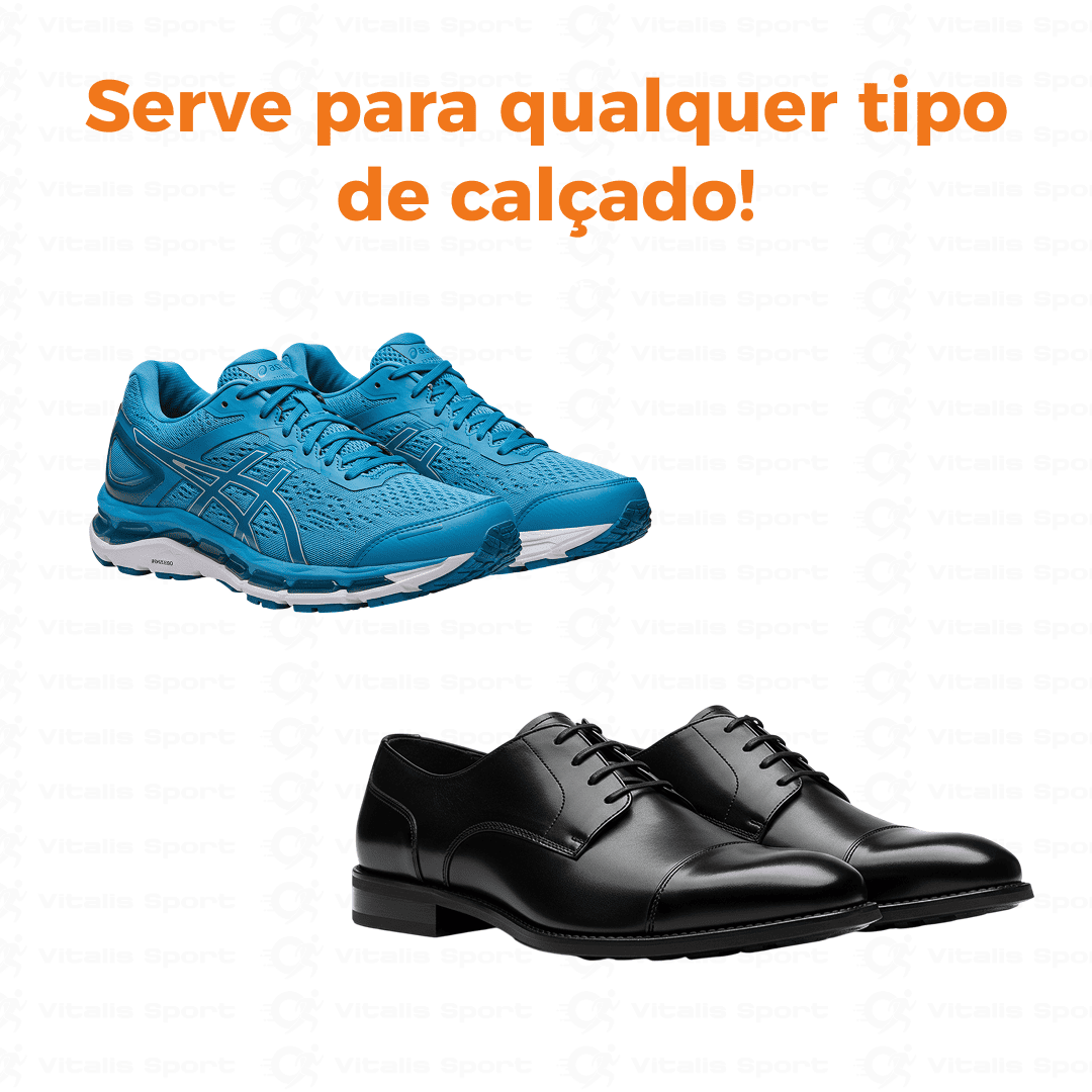 1 Par de Palmilha Ortopédica 4D - Promoção Exclusiva - Vitalis Sport™
