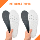 Kit 2 pares de Palmilhas Ortopédicas 4D - Vitalis Sport™
