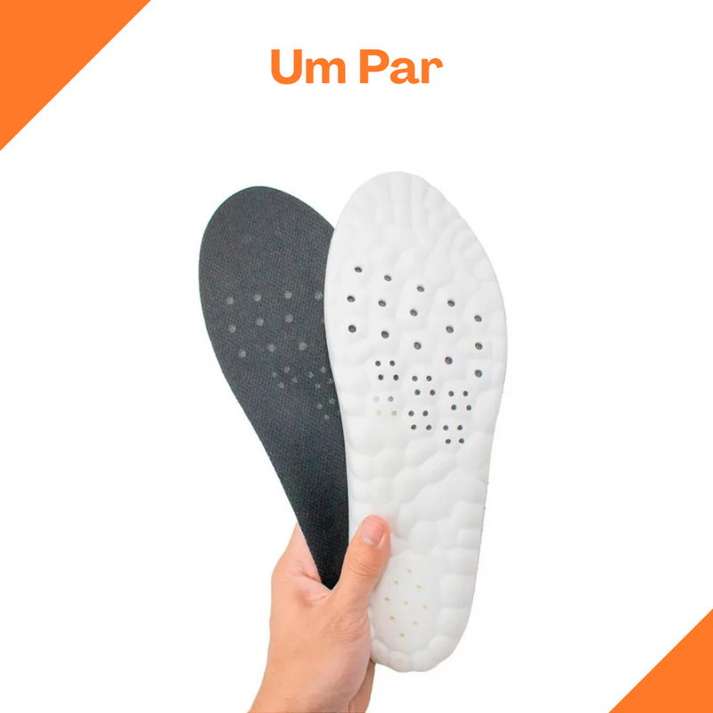 Kit 2 pares de Palmilhas Ortopédicas 4D - Vitalis Sport™