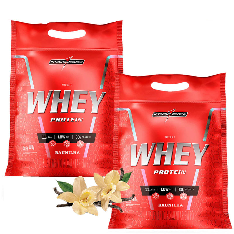 Kit 2 Nutri Whey Protein Integralmédica 900g - Vitalis Sport™