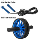 Roda de Exercícios Abdominal + Corda de Pular - Vitalis Sport™