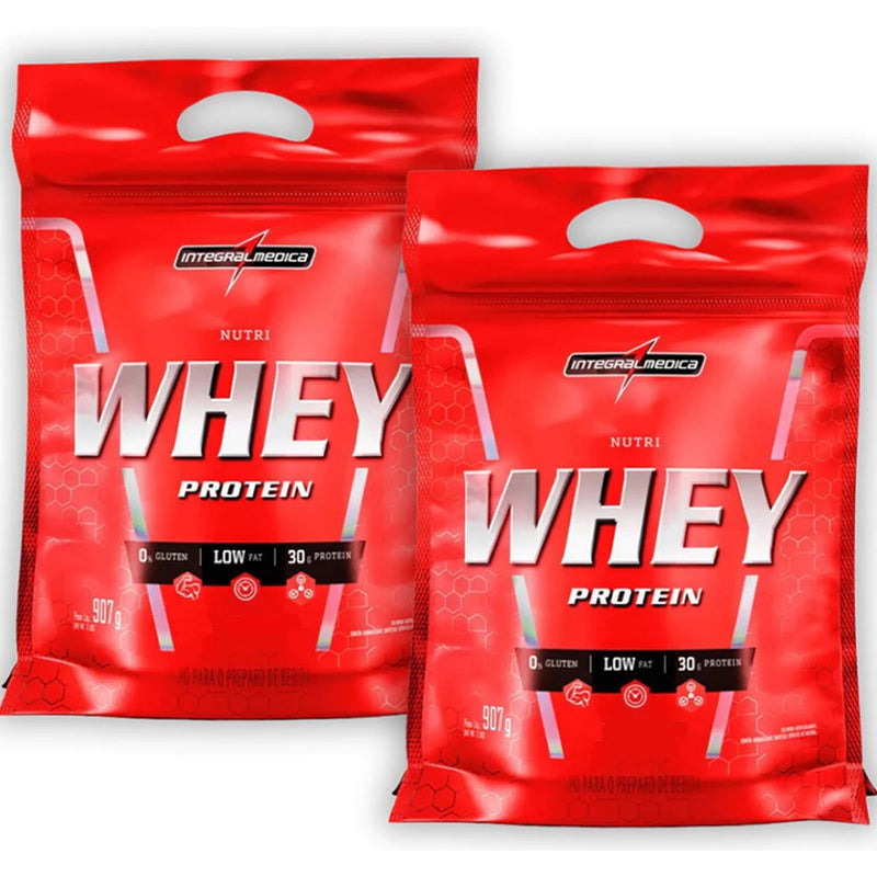 Kit 2 Nutri Whey Protein Integralmédica 900g - Vitalis Sport™