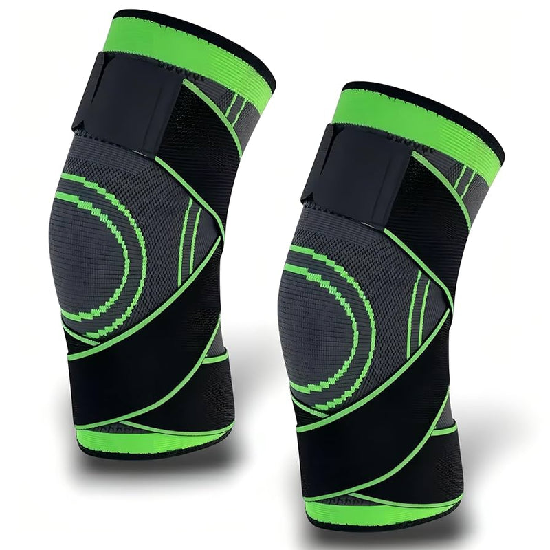 KIT 2 Joelheiras de Compressão Ortopédicas - Vitalis Sport™