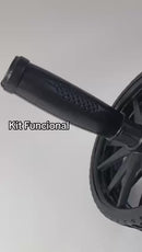 Roda de Exercícios Abdominal + Corda de Pular - Vitalis Sport™