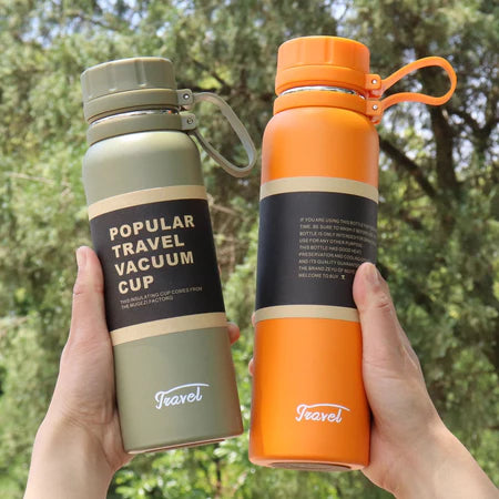 Garrafa Térmica Duplo Aço Inoxidável Esporte - Vitalis Sport™