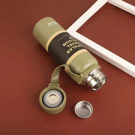 Garrafa Térmica Duplo Aço Inoxidável Esporte - Vitalis Sport™