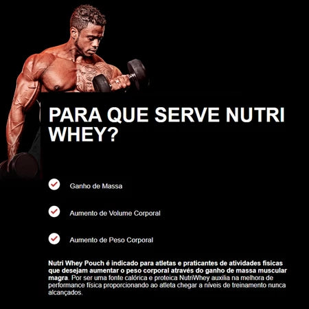 Kit 2 Nutri Whey Protein Integralmédica 900g - Vitalis Sport™