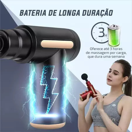Pistola de massagem elétrica - Vitalis Sport™