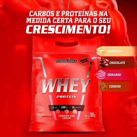 Kit 2 Nutri Whey Protein Integralmédica 900g - Vitalis Sport™