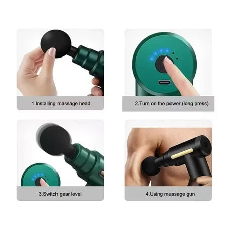 Pistola de massagem elétrica - Vitalis Sport™