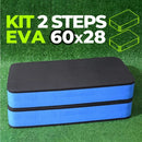 KIT 2 Step Academia Fitness EVA - Vitalis Sport™