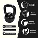 Kit de Halteres Kettlebell Emborrachado 4, 6 e 8 Kg - Vitalis Sport™