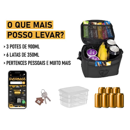 Lancheira Térmica Fitness - Vitalis Sport™