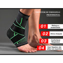 Kit 2 Tornozeleiras, Cotoveleiras, Munhequeiras - Vitalis Sport™