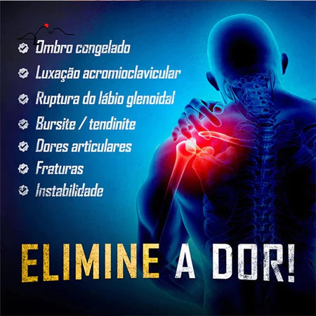 Ombreira de Suporte e Proteção para Lesões - Vitalis Sport™