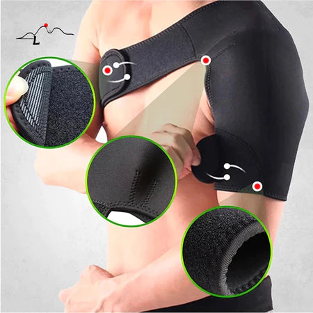 Ombreira de Suporte e Proteção para Lesões - Vitalis Sport™