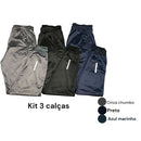 Kit 3 Calças Masculinas Jogger Esportivas - Vitalis Sport™