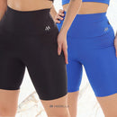 KIT 2 Peças de Bermudas Blackout Feminina Fitness - Vitalis Sport™