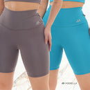 KIT 2 Peças de Bermudas Blackout Feminina Fitness - Vitalis Sport™