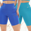 KIT 2 Peças de Bermudas Blackout Feminina Fitness - Vitalis Sport™