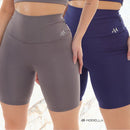 KIT 2 Peças de Bermudas Blackout Feminina Fitness - Vitalis Sport™