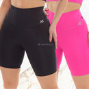 KIT 2 Peças de Bermudas Blackout Feminina Fitness - Vitalis Sport™