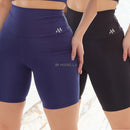 KIT 2 Peças de Bermudas Blackout Feminina Fitness - Vitalis Sport™