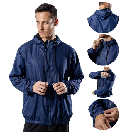 Jaqueta Impermeável Masculina Esporte - Vitalis Sport™